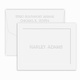 Embossed Knightsbridge Folded Note Cards Image 3 of 3